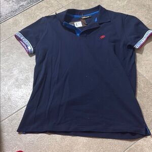 Roberto Cavalli Navy Polo Shirt